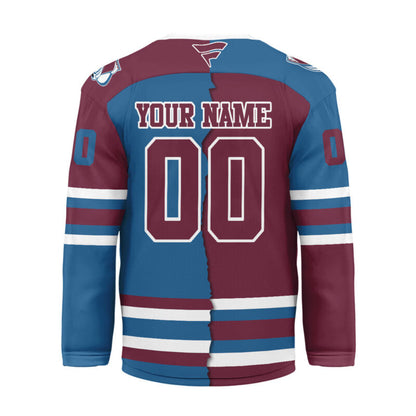 [SUPER SALE] NEW CUSTOMIZED NHL05 CAL COLORADO AVALANCHE UNISEX HOCKEY JERSEY
