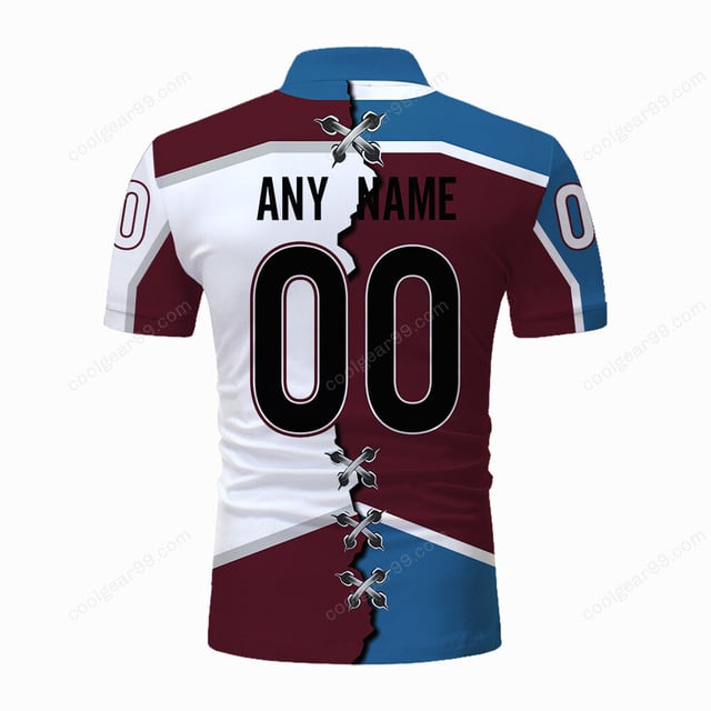 LIMITED EDITION - NEW CUSTOMIZED NHL05 CAL COLORADO AVALANCHE UNISEX T-SHIRT, POLO, HOODIE & JACKETS