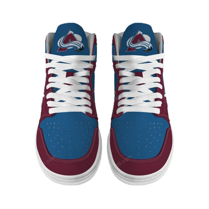 [SUPER SALE] NEW CUSTOMIZED NHL05 CL AVALANCHE AIR JORDAN SNEAKERS