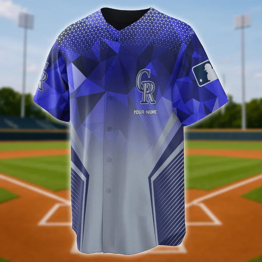 [FLASH SALE] NEW CUSTOMIZED MLB30 CL ROCKIES BASEBALL JERSEY