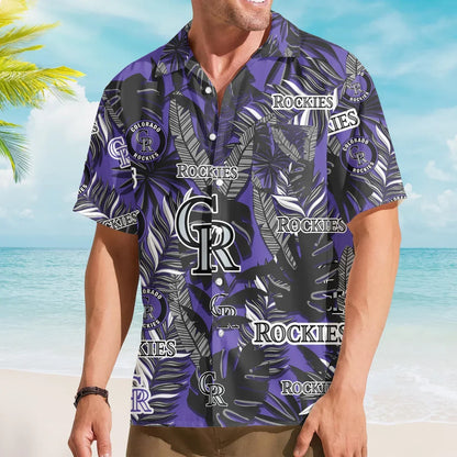 [FLASH SALE] NEW CUSTOMIZED MLB30 COR COLORADO ROCKIES UNISEX HAWAIIAN SHIRT