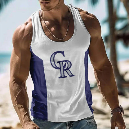[FLASH SALE] NEW CUSTOMIZED MLB30 COLORADO ROCKIES UNISEX TANK TOP
