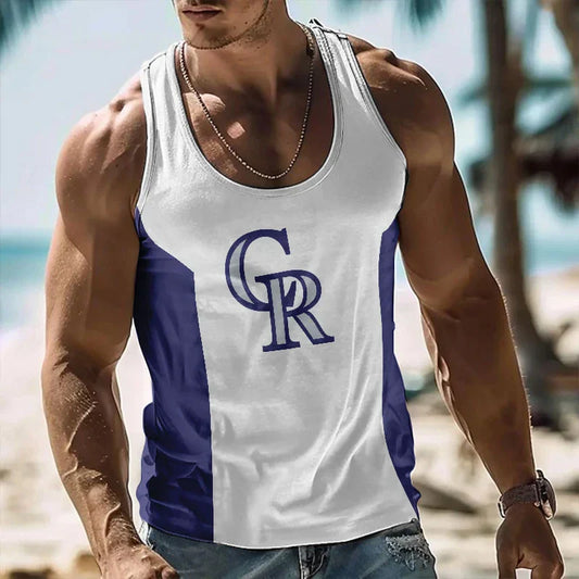 [FLASH SALE] NEW CUSTOMIZED MLB30 COLORADO ROCKIES UNISEX TANK TOP