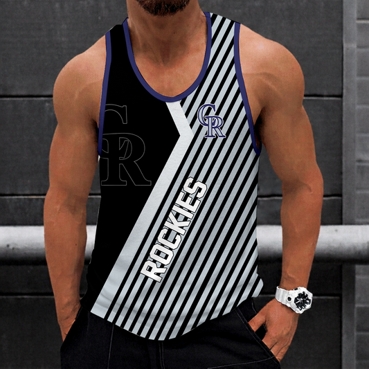 [FLASH SALE] NEW CUSTOMIZED MLB30 COLORADO ROCKIES UNISEX TANK TOP