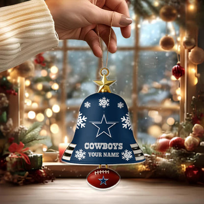 [SPECIAL OFFER] NEW CUSTOMIZED NFL21 DCB DALLAS COWBOYS CHRISTMAS ACRYLIC ORNAMENT