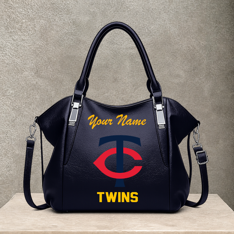 [FLASH SALE] NEW CUSTOMIZED MLB22 MTS MINNESOTA TWINS SHOULDER HANDBAG