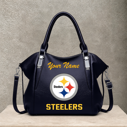 [SPECIAL OFFER] NEW CUSTOMIZED NFL14 PSB PITTSBURGH STEELERS SHOULDER HANDBAG