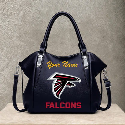 [SPECIAL OFFER] NEW CUSTOMIZED NFL18 ATF ATLANTA FALCONS SHOULDER HANDBAG