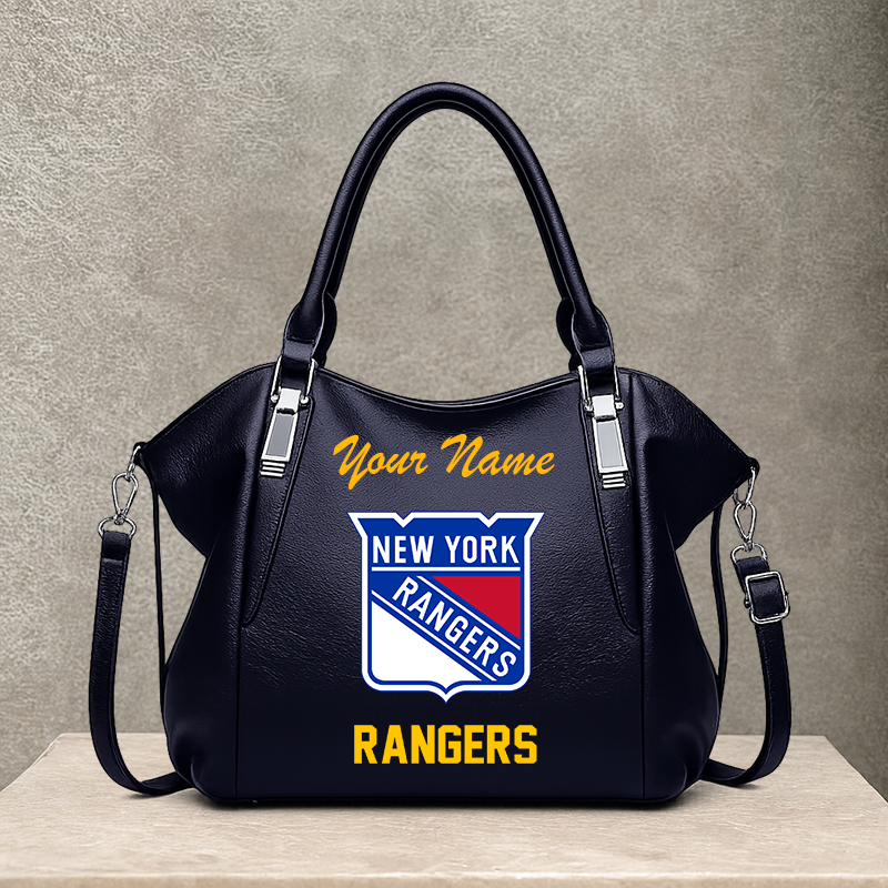[SUPER SALE] NEW CUSTOMIZED NHL24 NYR NEW YORK RANGERS SHOULDER HANDBAG