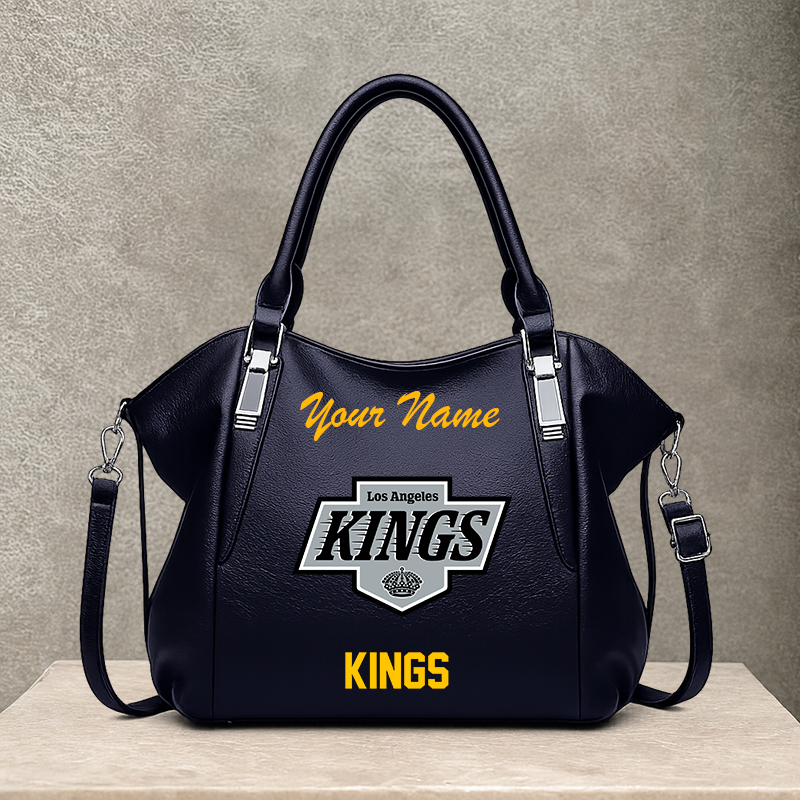 [SUPER SALE] NEW CUSTOMIZED NHL16 LAK LOS ANGELES KINGS SHOULDER HANDBAG
