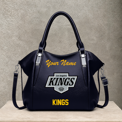 [SUPER SALE] NEW CUSTOMIZED NHL16 LAK LOS ANGELES KINGS SHOULDER HANDBAG