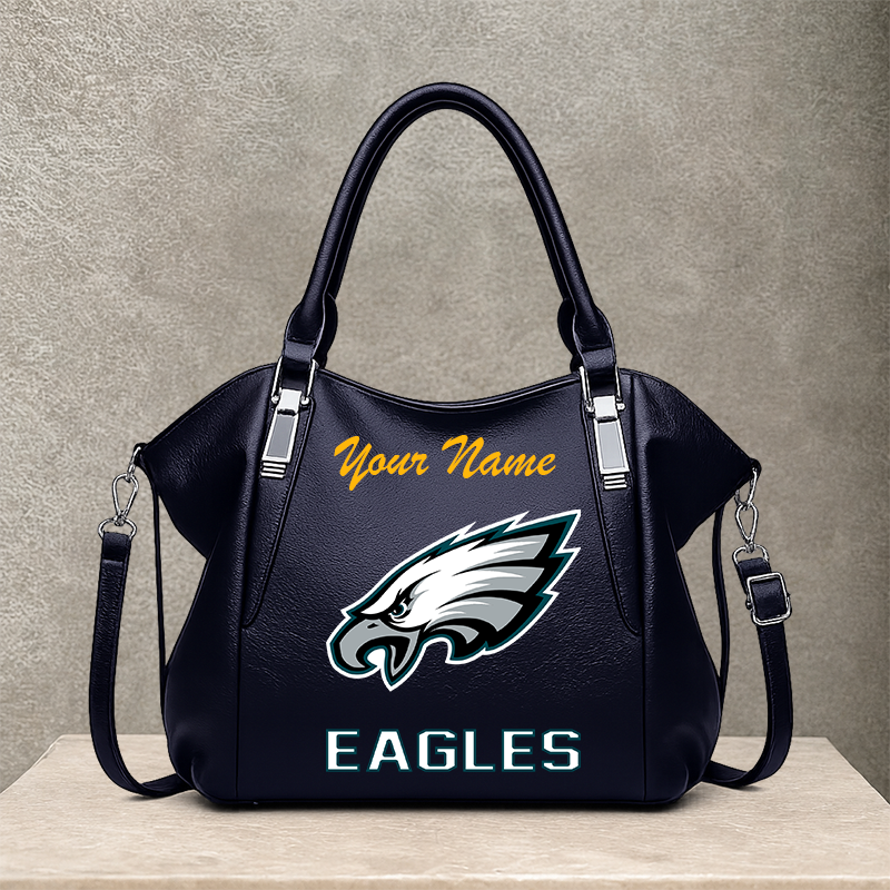 [SPECIAL OFFER] NEW CUSTOMIZED NFL02 PPE PHILADELPHIA EAGLES SHOULDER HANDBAG