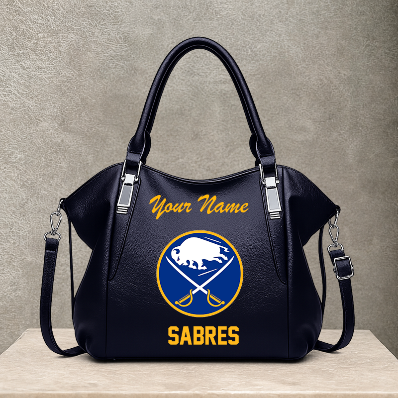 [SUPER SALE] NEW CUSTOMIZED NHL28 BFS BUFFALO SABRES SHOULDER HANDBAG