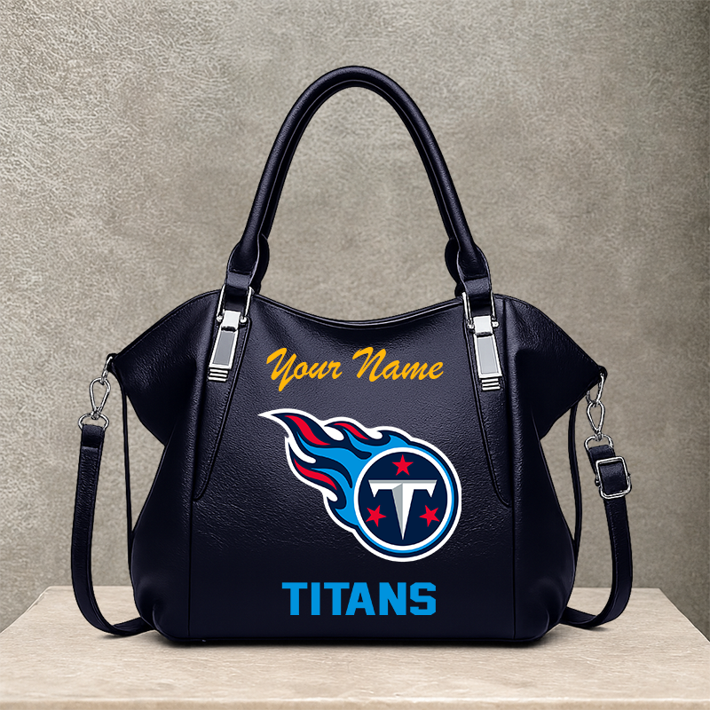 [SPECIAL OFFER] NEW CUSTOMIZED NFL31 TST TENNESSEE TITANS SHOULDER HANDBAG