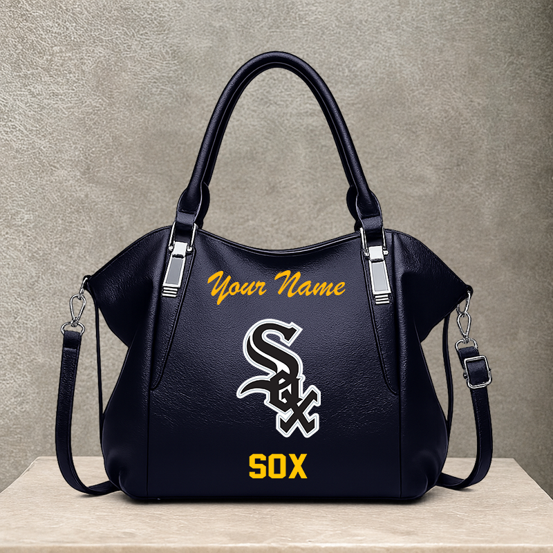 [FLASH SALE] NEW CUSTOMIZED MLB26 CWS CHICAGO WHITE SOX SHOULDER HANDBAG