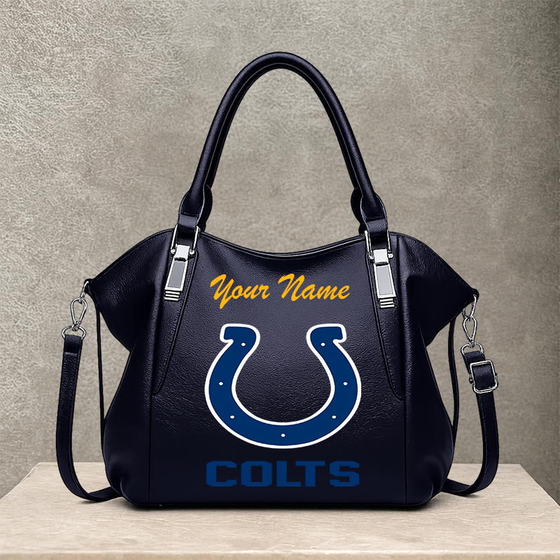[SPECIAL OFFER] NEW CUSTOMIZED NFL17 IDC INDIANAPOLIS COLTS SHOULDER HANDBAG