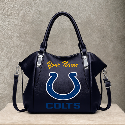 [SPECIAL OFFER] NEW CUSTOMIZED NFL17 IDC INDIANAPOLIS COLTS SHOULDER HANDBAG