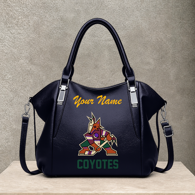 [SUPER SALE] NEW CUSTOMIZED NHL30 AZC ARIZONA COYOTES SHOULDER HANDBAG