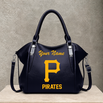 [FLASH SALE] NEW CUSTOMIZED MLB29 PHP PITTSBURGH PIRATES SHOULDER HANDBAG