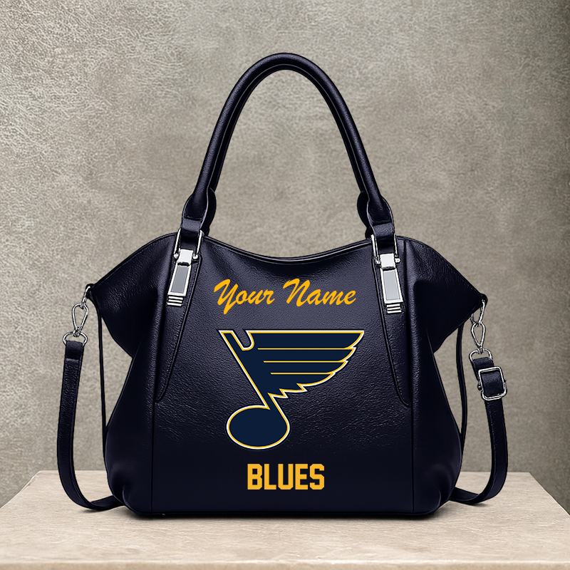 [SUPER SALE] NEW CUSTOMIZED NHL14 SLB ST. LOUIS BLUES SHOULDER HANDBAG
