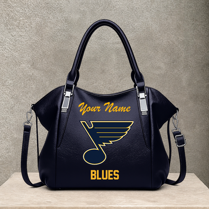 [SUPER SALE] NEW CUSTOMIZED NHL14 SLB ST. LOUIS BLUES SHOULDER HANDBAG