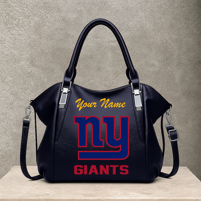 [SPECIAL OFFER] NEW CUSTOMIZED NFL32 NYG NEW YORK GIANTS SHOULDER HANDBAG
