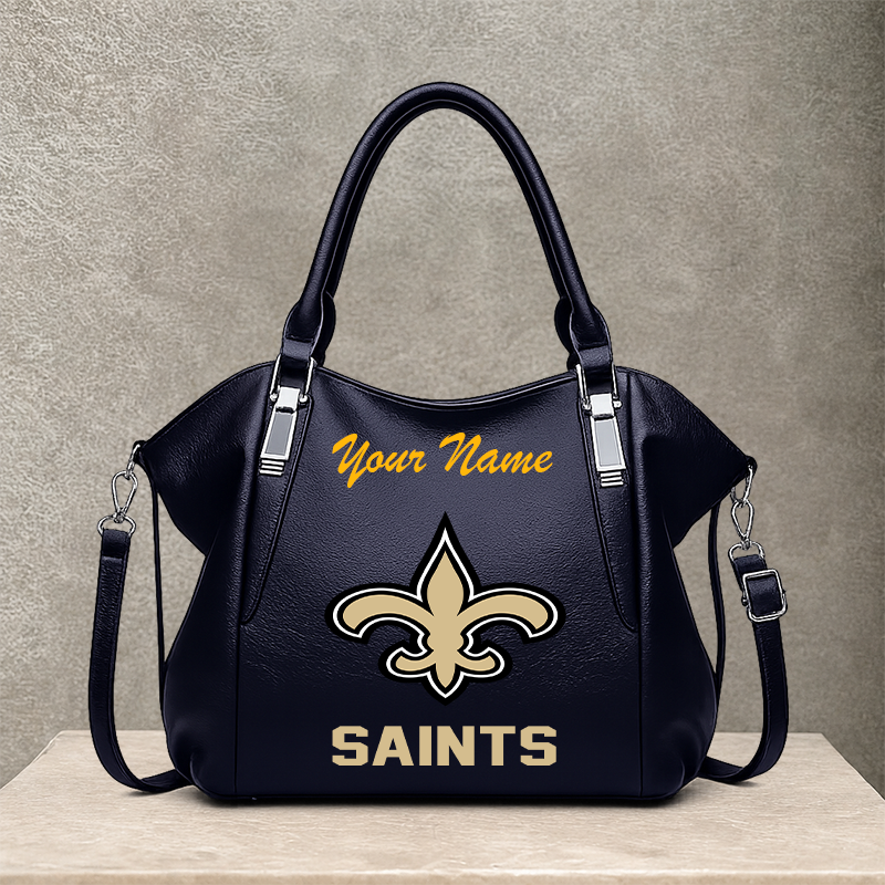 [SPECIAL OFFER] NEW CUSTOMIZED NFL24 NOS NEW ORLEANS SAINTS SHOULDER HANDBAG