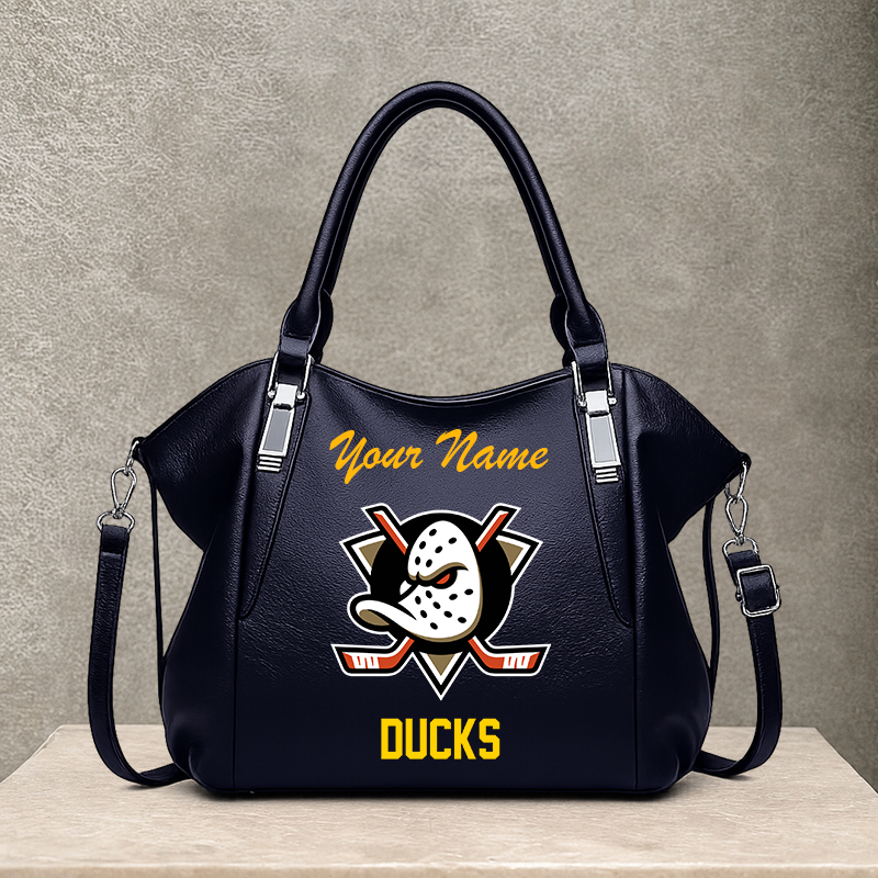 [SUPER SALE] NEW CUSTOMIZED NHL09 AHD ANAHEIM DUCKS SHOULDER HANDBAG