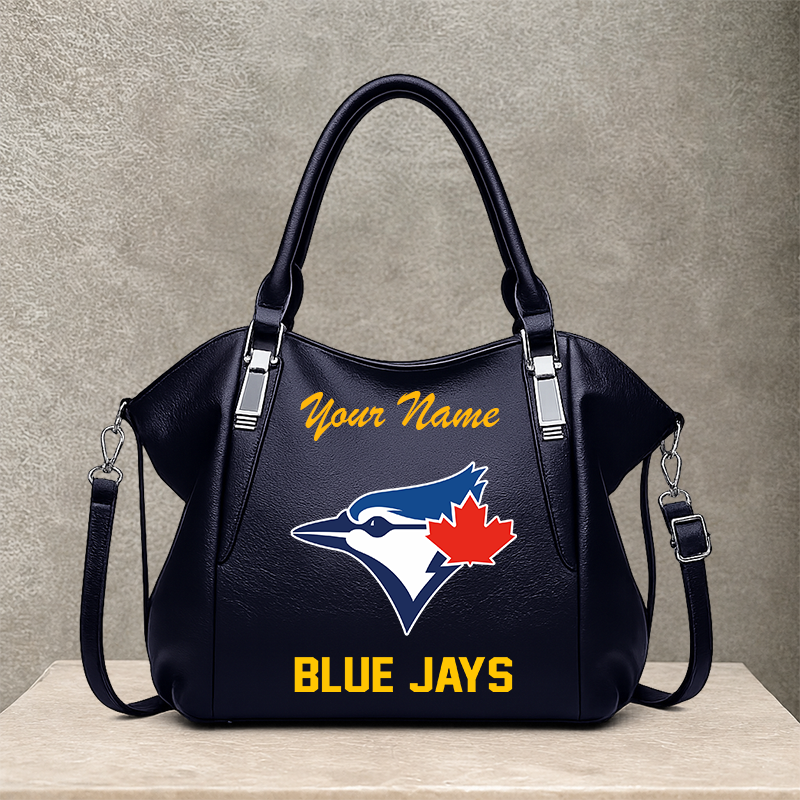 [FLASH SALE] NEW CUSTOMIZED MLB12 TBJ TORONTO BLUE JAYS SHOULDER HANDBAG