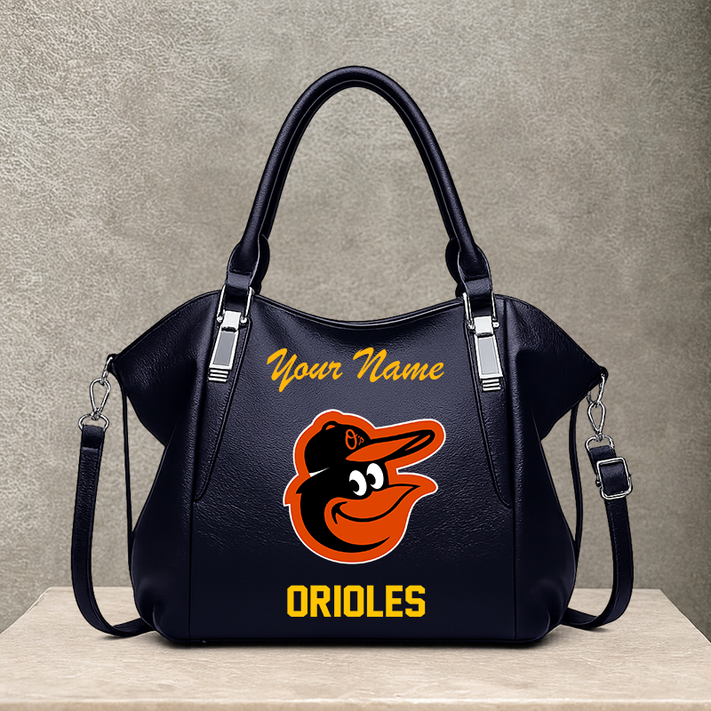 [FLASH SALE] NEW CUSTOMIZED MLB25 BOS BALTIMORE ORIOLES SHOULDER HANDBAG