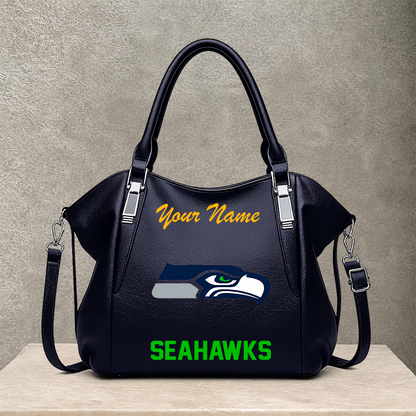[SPECIAL OFFER] NEW CUSTOMIZED NFL06 SSH SEATTLE SEAHAWKS SHOULDER HANDBAG