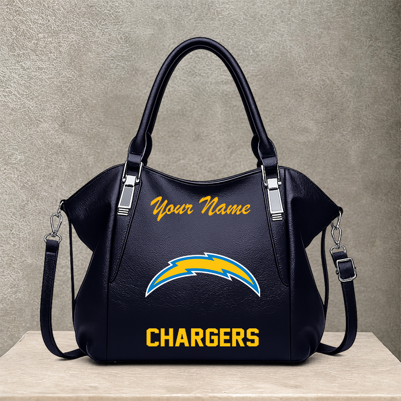 [SPECIAL OFFER] NEW CUSTOMIZED NFL09 LAC LOS ANGELES CHARGERS SHOULDER HANDBAG