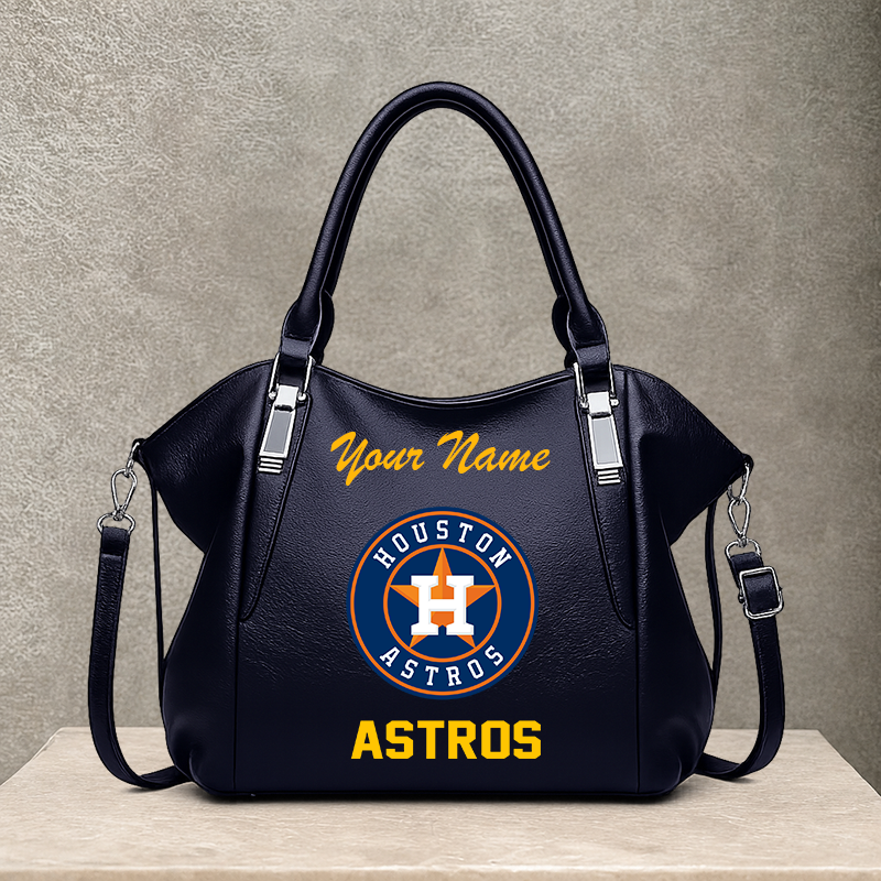 [FLASH SALE] NEW CUSTOMIZED MLB10 HAS HOUSTON ASTROS SHOULDER HANDBAG