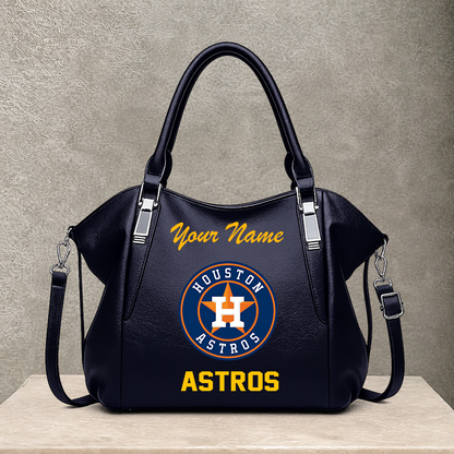 [FLASH SALE] NEW CUSTOMIZED MLB10 HAS HOUSTON ASTROS SHOULDER HANDBAG