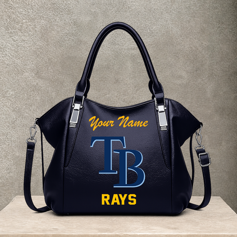 [FLASH SALE] NEW CUSTOMIZED MLB21 TBR TAMPA BAY RAYS SHOULDER HANDBAG