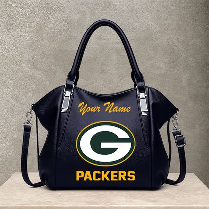 [SPECIAL OFFER] NEW CUSTOMIZED NFL08 GBP GREEN BAY PACKERS SHOULDER HANDBAG