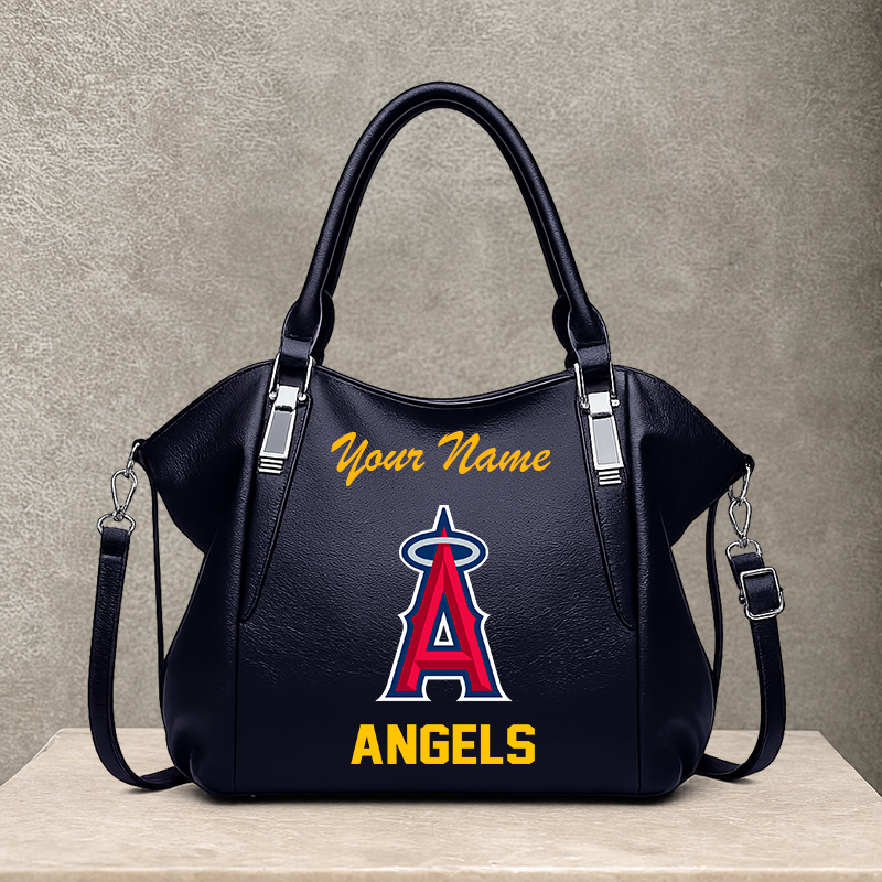 [FLASH SALE] NEW CUSTOMIZED MLB27 LAA LOS ANGELES ANGELS SHOULDER HANDBAG