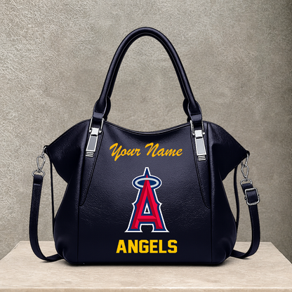 [FLASH SALE] NEW CUSTOMIZED MLB27 LAA LOS ANGELES ANGELS SHOULDER HANDBAG