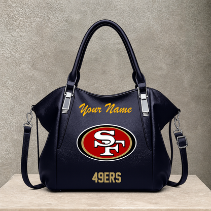 [SPECIAL OFFER] NEW CUSTOMIZED NFL11 SF49 SAN FRANCISCO 49ERS SHOULDER HANDBAG