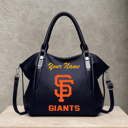 [FLASH SALE] NEW CUSTOMIZED MLB06 SFG SAN FRANCISCO GIANTS SHOULDER HANDBAG