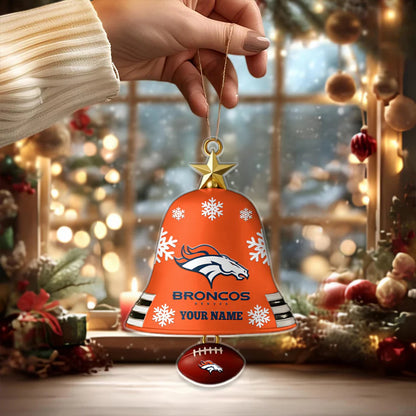 [SPECIAL OFFER] NEW CUSTOMIZED NFL13 DVB DENVER BRONCOS CHRISTMAS ACRYLIC ORNAMENT