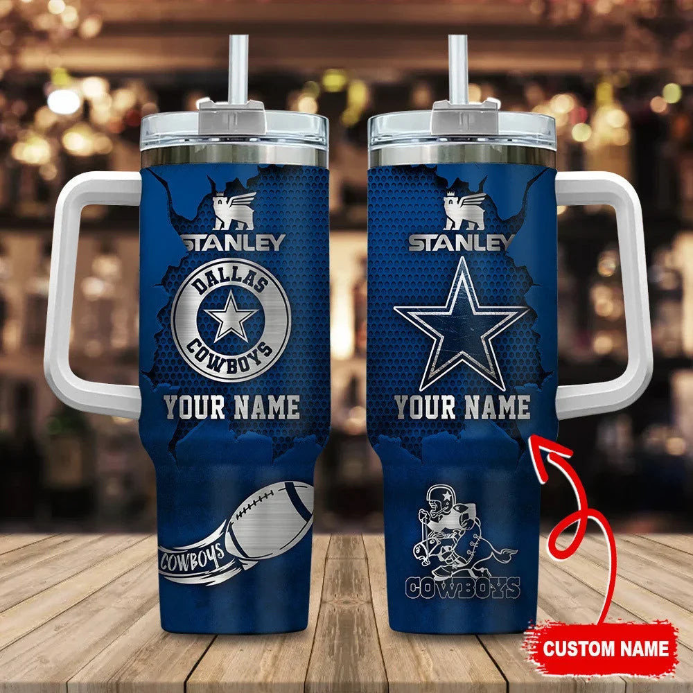 [SPECIAL OFFER] NEW CUSTOMIZED NFL21 DCB DALLAS COWBOYS TUMBLER CUP