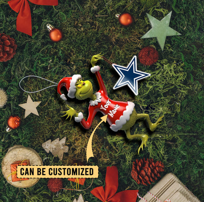 [SPECIAL OFFER] NEW CUSTOMIZED NFL21 DCB DALLAS COWBOYS CHRISTMAS ACRYLIC ORNAMENT