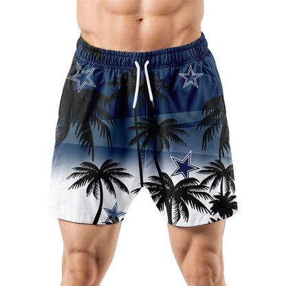[SPECIAL OFFER] NEW CUSTOMIZED UNISEX NFL21 DCB DALLAS COWBOYS HAWAIIAN SHIRT & SHORTS SET