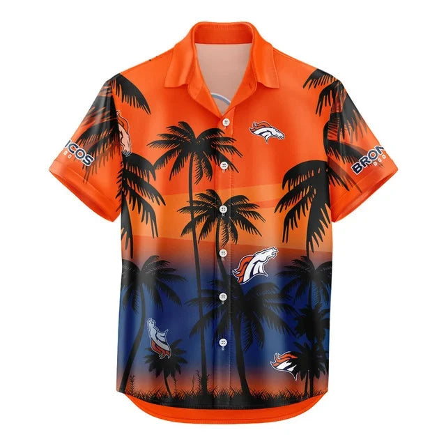 [SPECIAL OFFER] NEW CUSTOMIZED NFL13 DVB DENVER BRONCOS UNISEX HAWAIIAN SHIRT & SHORTS SET