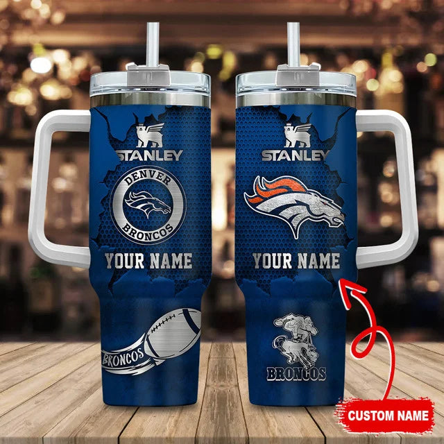 [SPECIAL OFFER] NEW CUSTOMIZED NFL13 DVB DENVER BRONCOS TUMBLER CUP