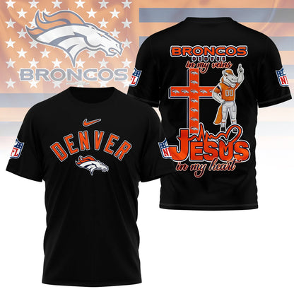 [SPECIAL OFFER] NEW CUSTOMIZED NFL13 DVB DENVER BRONCOS T-SHIRT | MULTIPLE COLORS AVAILABLE