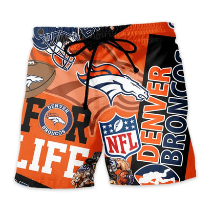 [SPECIAL OFFER] NEW CUSTOMIZED NFL13 DVB DENVER BRONCOS UNISEX HAWAIIAN SHIRT & SHORTS SET