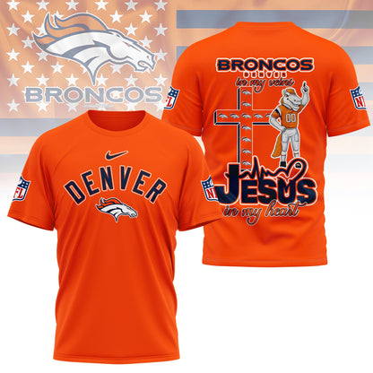 [SPECIAL OFFER] NEW CUSTOMIZED NFL13 DVB DENVER BRONCOS T-SHIRT | MULTIPLE COLORS AVAILABLE