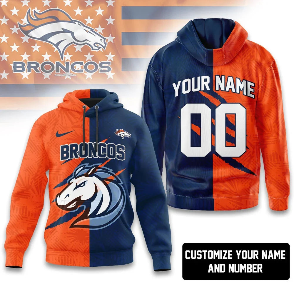 [SPECIAL OFFER] NEW CUSTOMIZED NFL13 DVB DENVER BRONCOS T-SHIRT, HOODIE, ZIP HOODIE